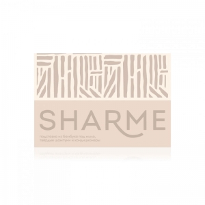 Подставка из бамбука под твердые шампуни и кондиционеры Sharme Hair